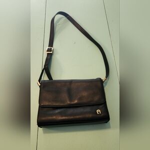 Etienne Aigner Black Crossbody Bag